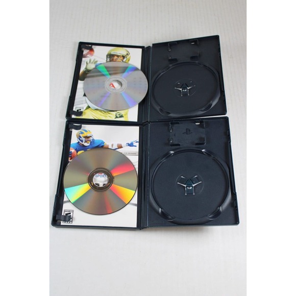 2 Games: NCAA Football 05 and 06 (Sony PlayStation 2, PS2) Authentic, complete - Picture 10 of 12